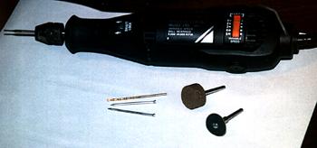 picture of dremel and bits